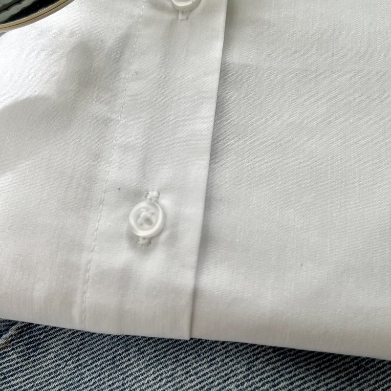 شومیز سفید ساده KIABI - Image 6