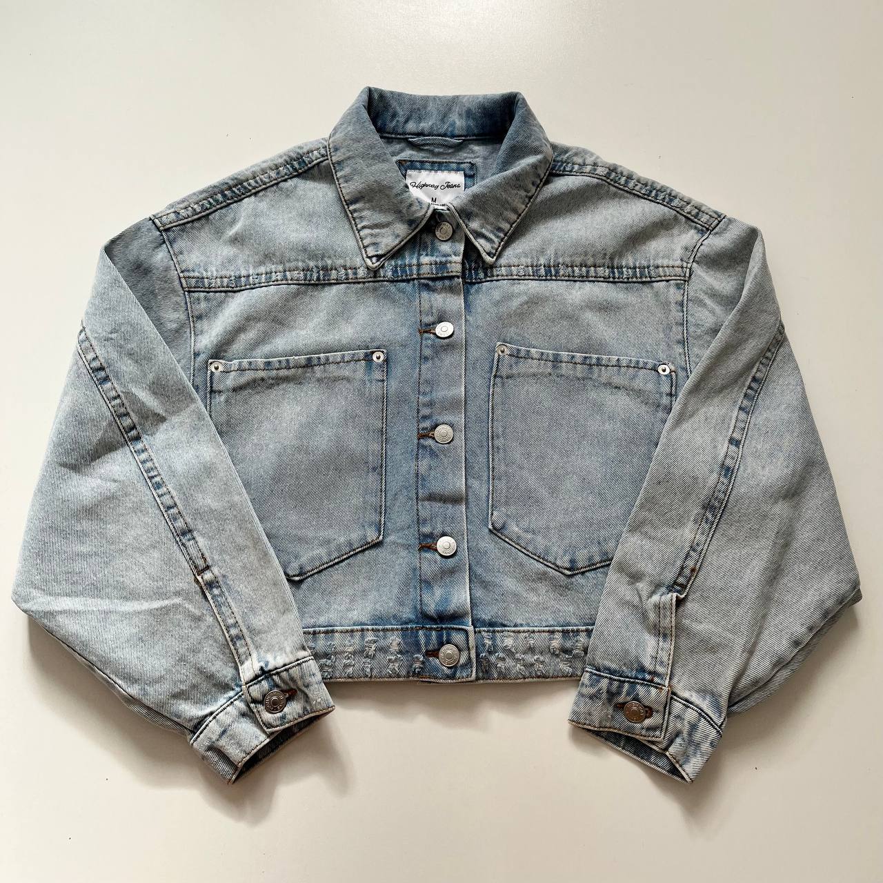 کت جین کراپ وارداتی - Image 4