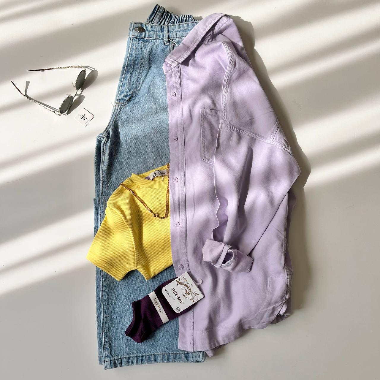 شومیز مانتویی کتان رویال - Image 15