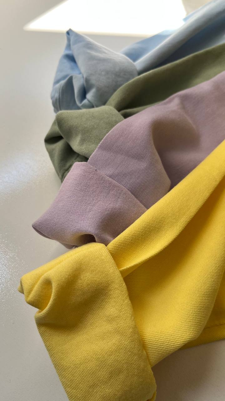 شومیز مانتویی کتان رویال - Image 18