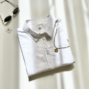 شومیز لینن وارداتی کاترین