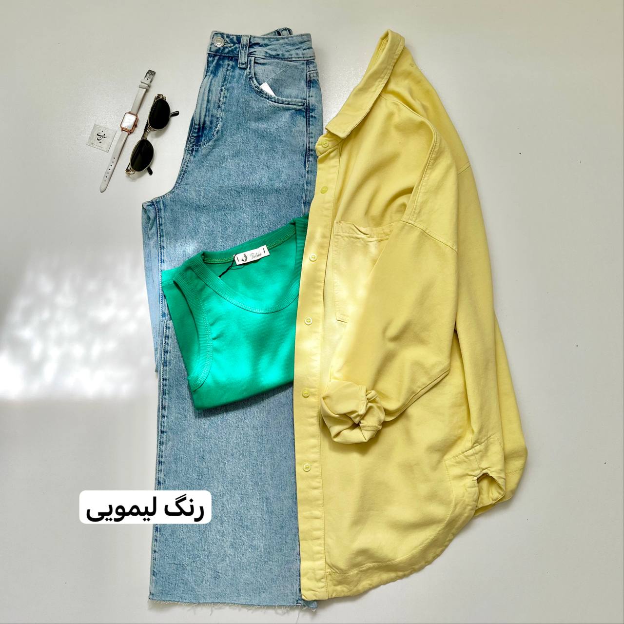 شومیز مانتویی کتان رویال - Image 12