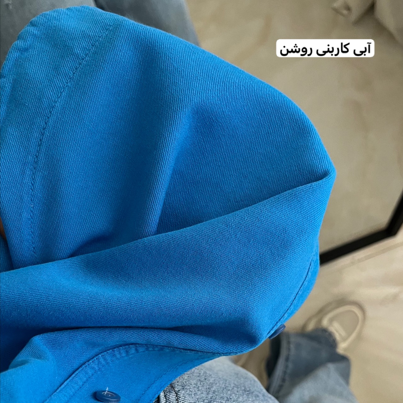 شومیز مانتویی کتان رویال - Image 13