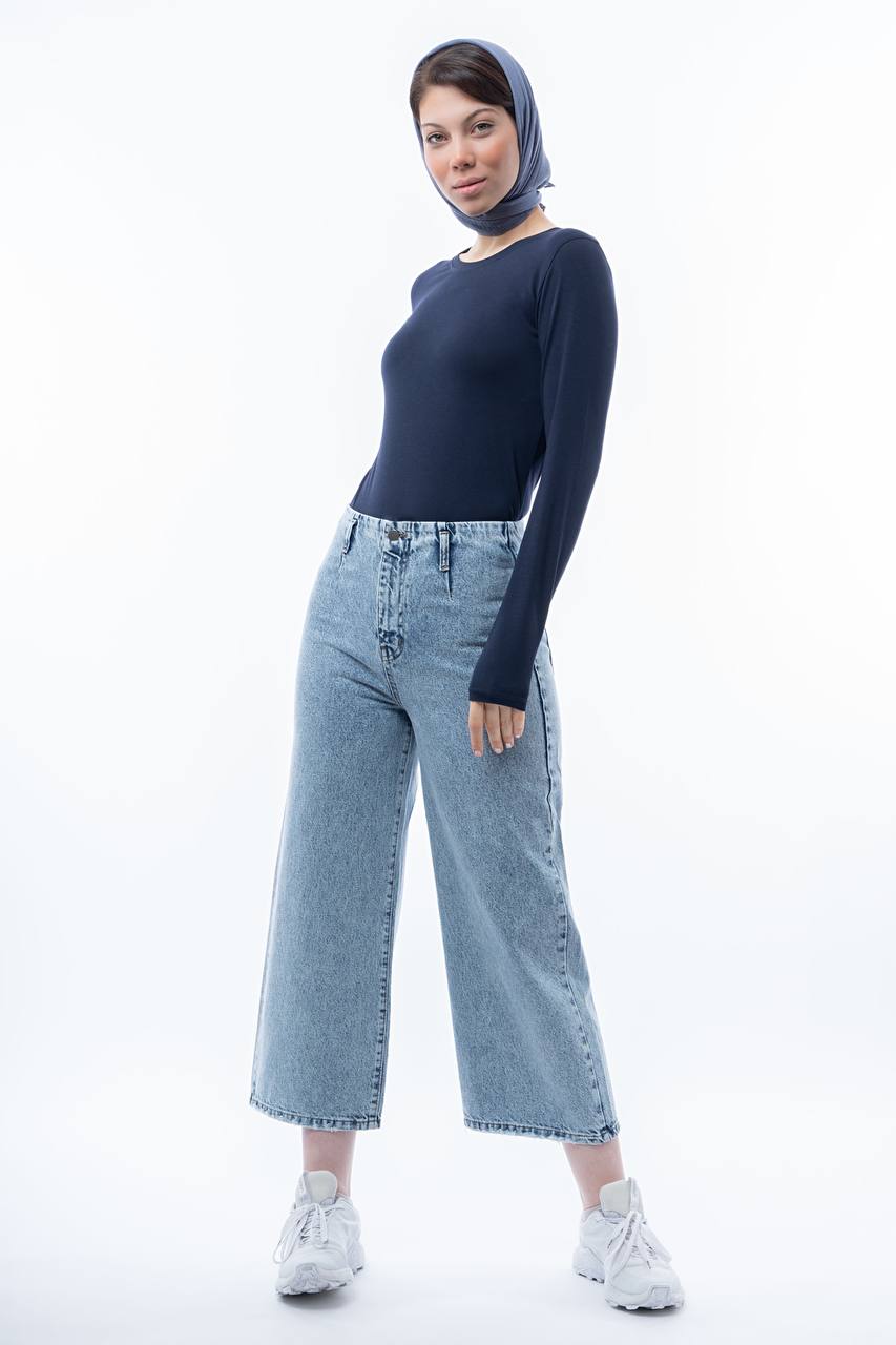 شلوار واید لگ رها - Image 12