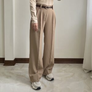 شلوار واید لاولی نسکافه ای