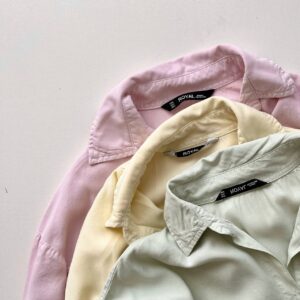 شومیز سیلک مارشمالو