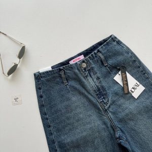 شلوار جین وایدلگ عسل