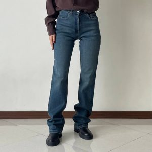 شلوار جین واید استریت رویال تابان