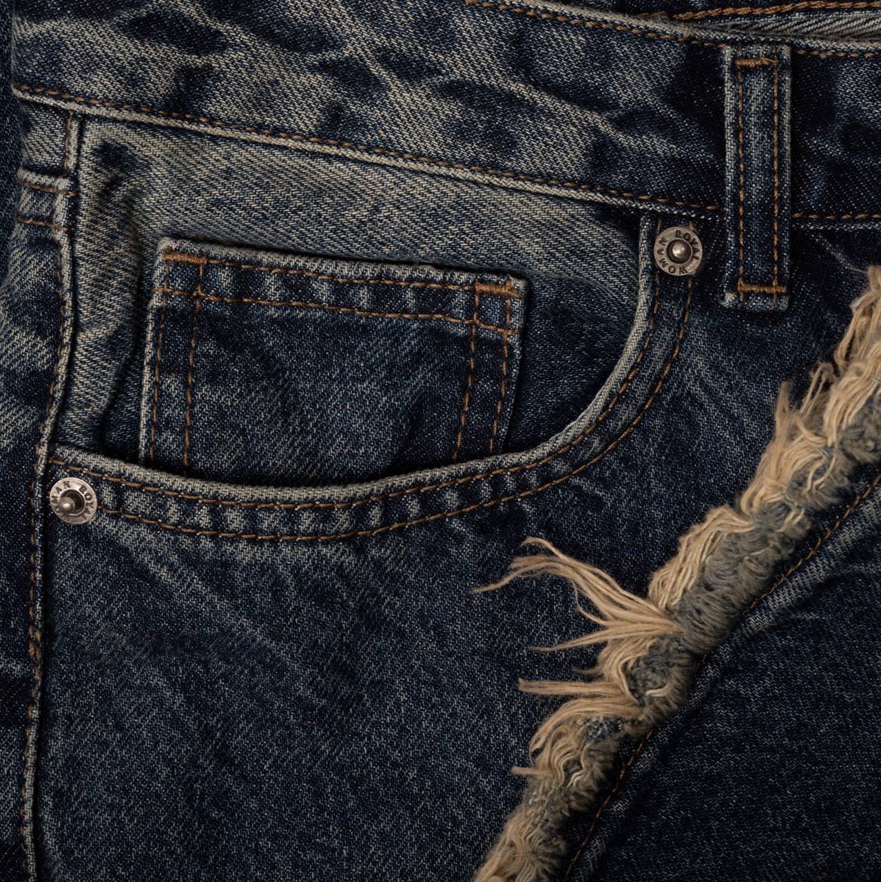 شلوار جین نیم بگ تارا - Image 8