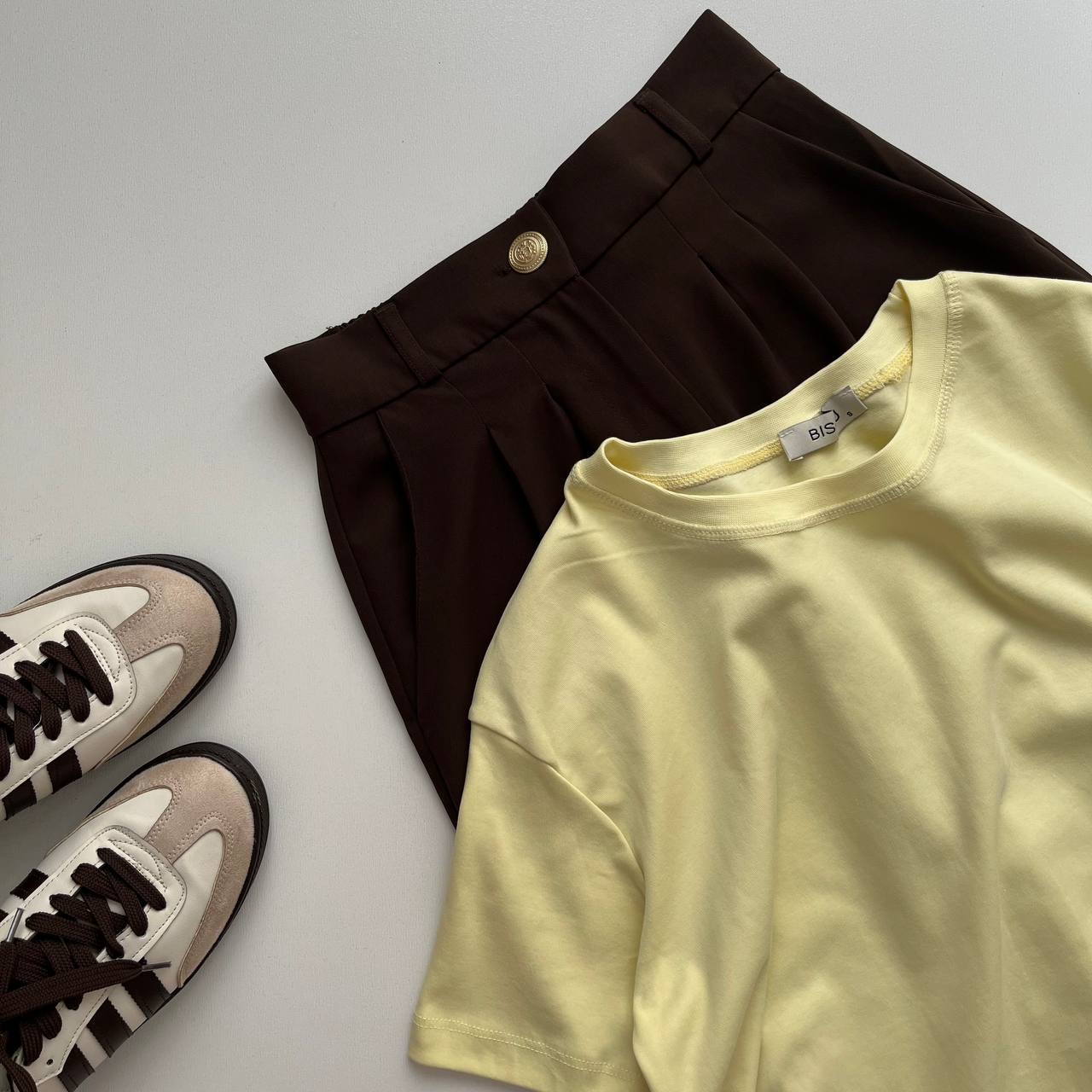 تیشرت ترک زردکره ای بیسو