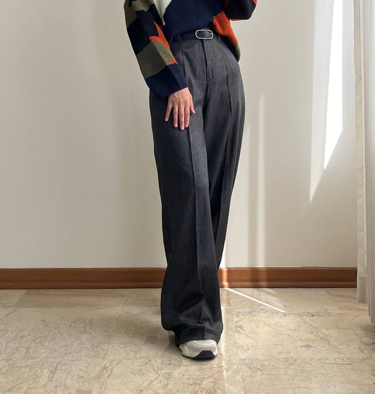 شلوار بگ توییت پرادا - Image 3