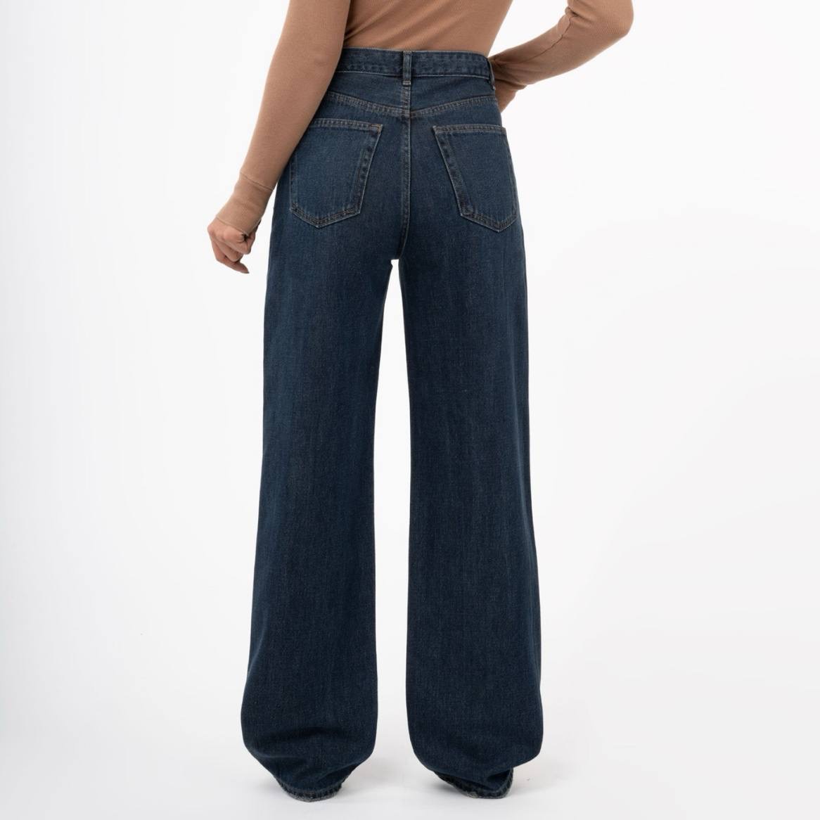 شلوار جین نیم بگ رستا - Image 3