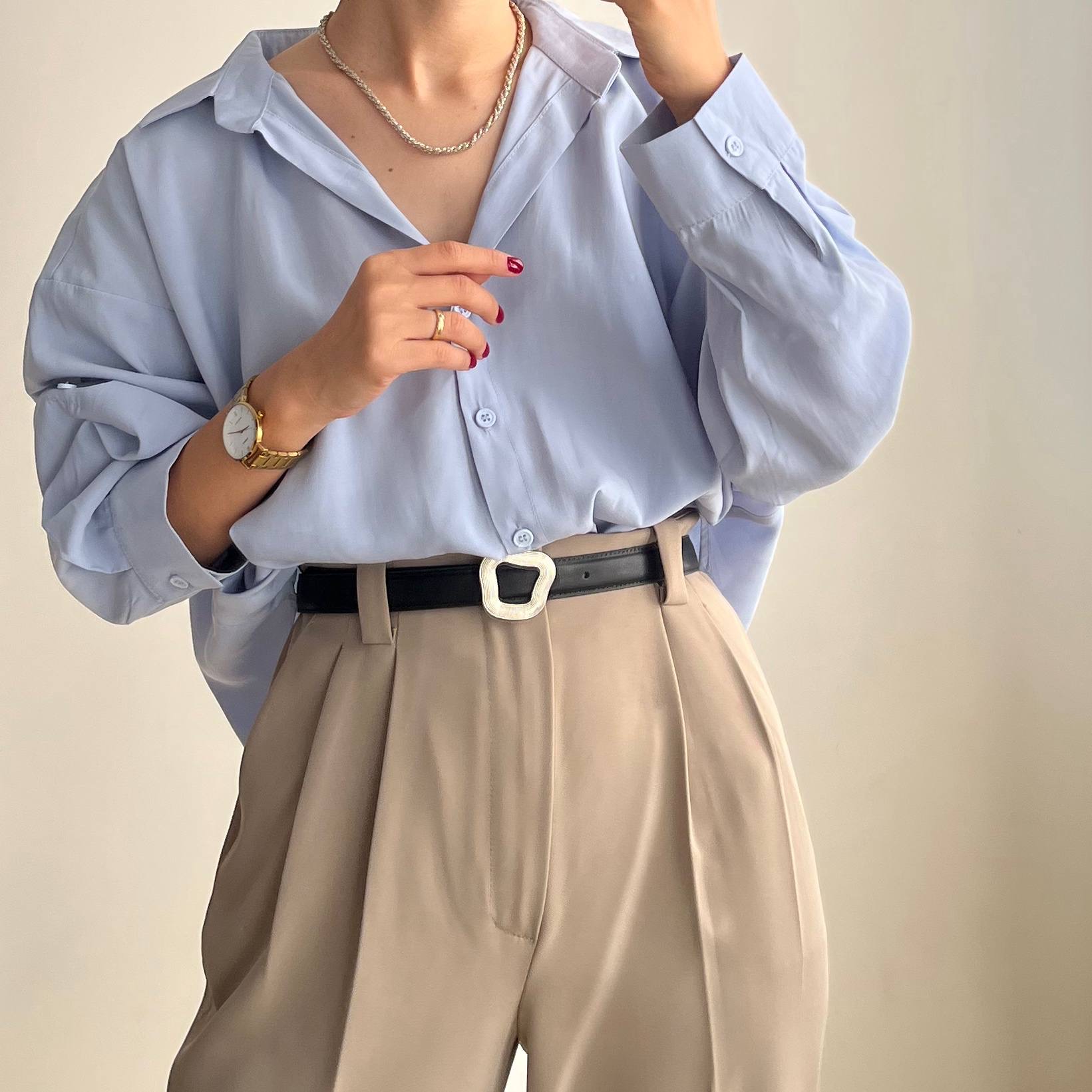 شومیز سیلک انجلا - Image 7