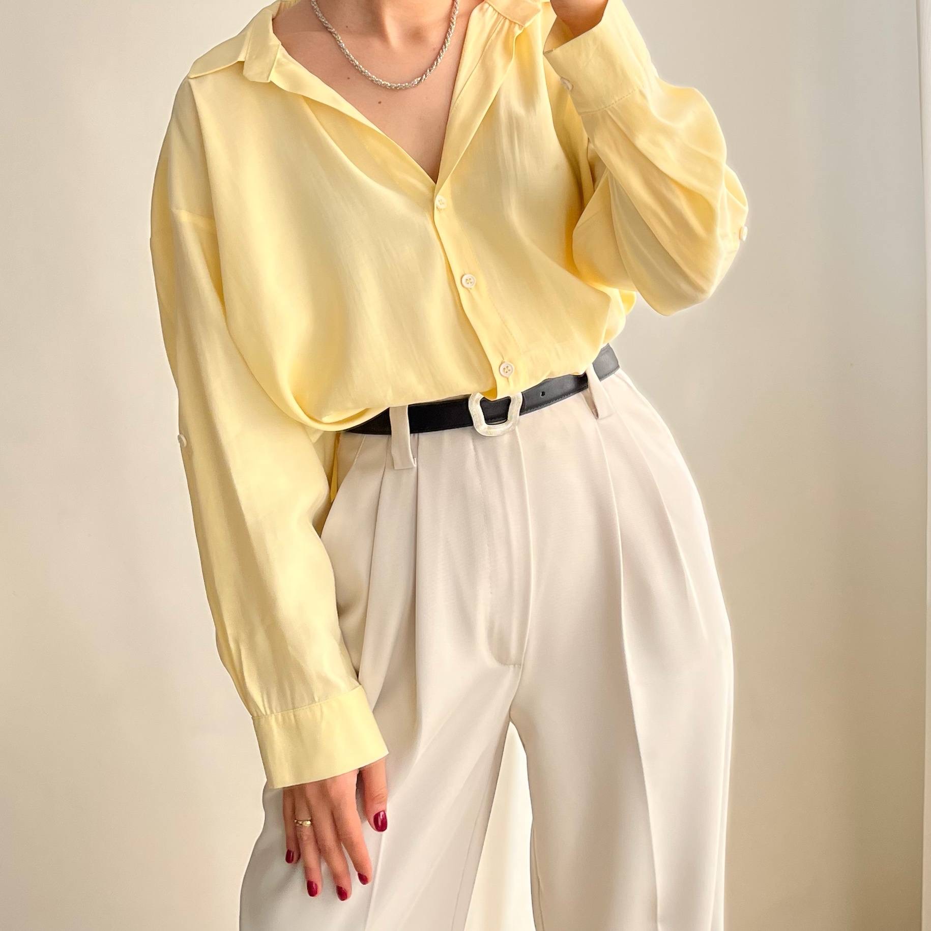 شومیز سیلک انجلا - Image 3