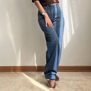 شلوار جین نیم بگ رونیز ۶۴۵